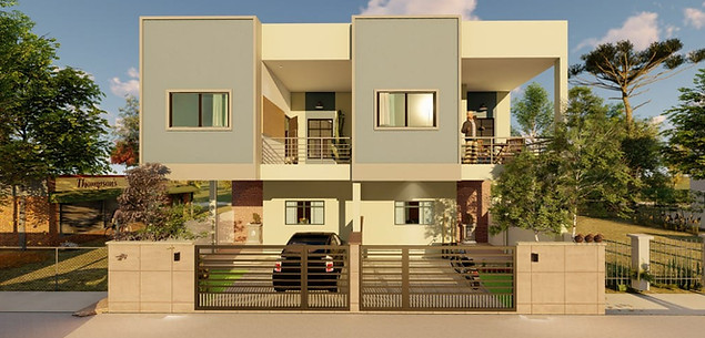 NIKUMBH VILLA (FRONT ELEVATIOIN)