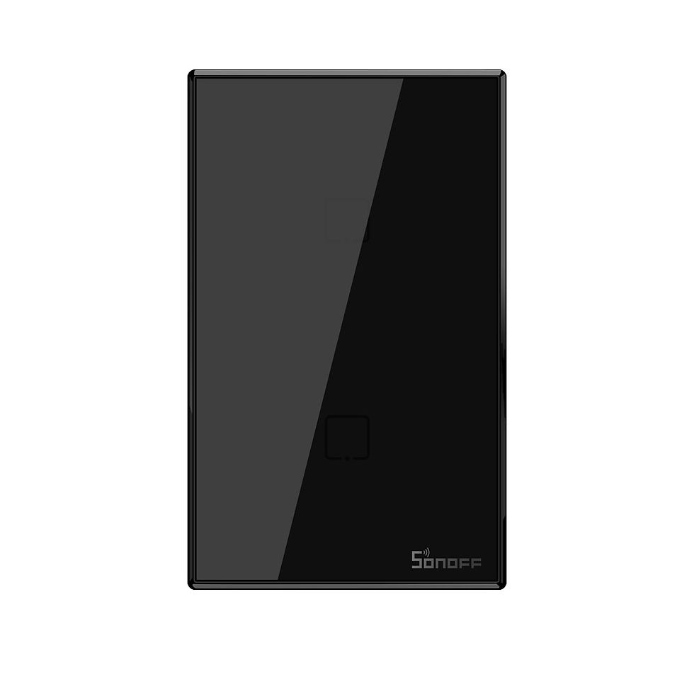 Thumbnail: 2 Gang Wall Switches  (Black)