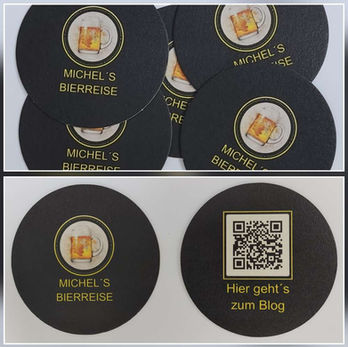 Bierdeckel Michel´s Bierreise