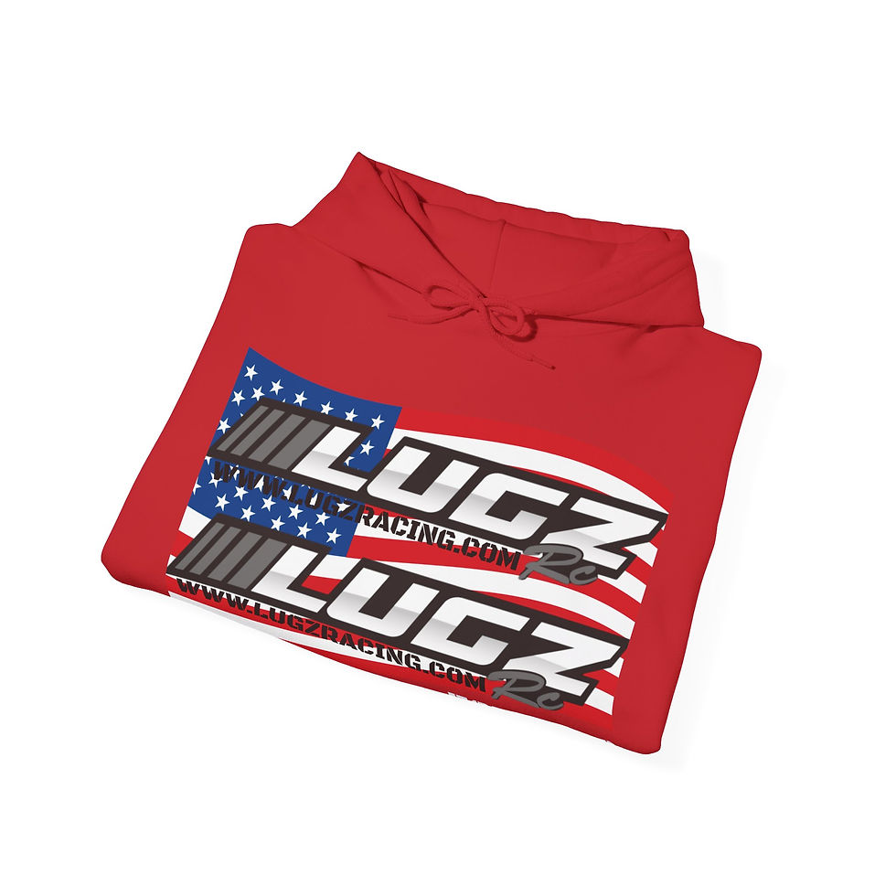 Thumbnail: LUGZ USA Heavy Blend™ Hooded Sweatshirt