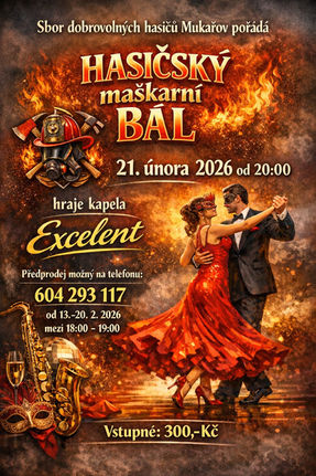 Hasičský maškarní bál