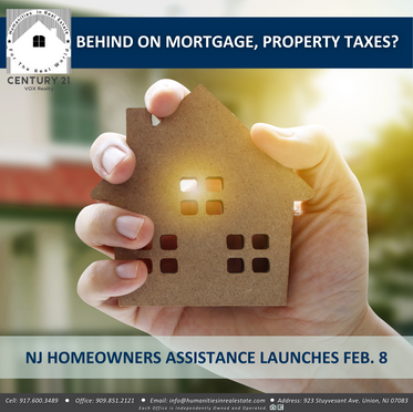 NJ Homeowners Assistance Launches Feb. 8