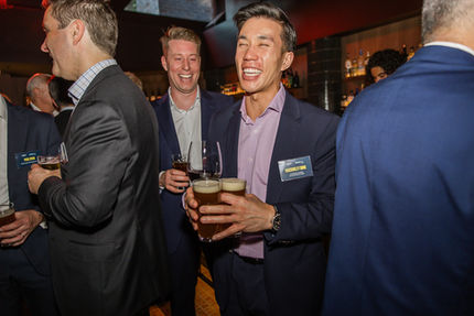 bny 50th anniversary cocktail reception photography at mr mills melbourne