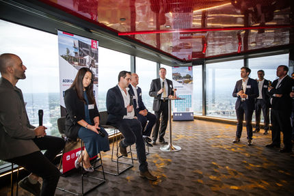 acor consultants panel speaking cocktails event at melbourne eureka 89 skydeck