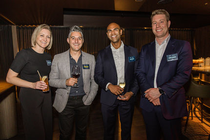 bny 50th anniversary cocktail reception photography at mr mills melbourne