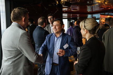 acor consultants panel speaking cocktails event at melbourne eureka 89 skydeck