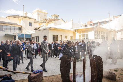 corporate launch event photography st john of god ballarat