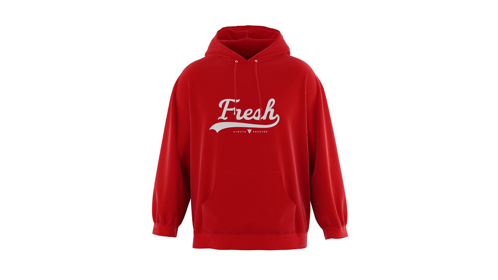 Thumbnail: Fresh Buckeye Red Hoody