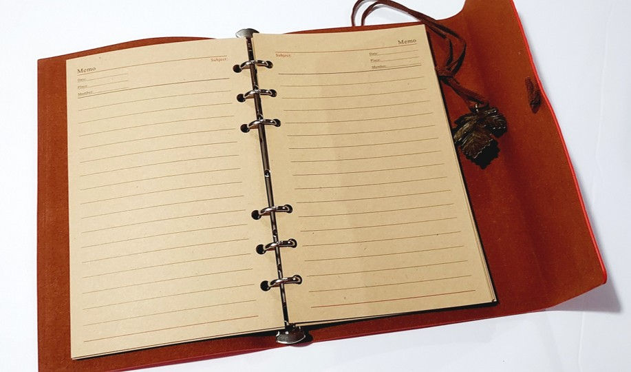 Thumbnail: 1209 True Crime Case Profile Faux Leather Notebook (Refillable)