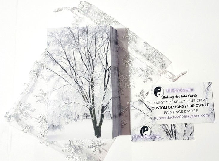 Thumbnail: TT-WF Winter Frost Traditional Tarot Deck