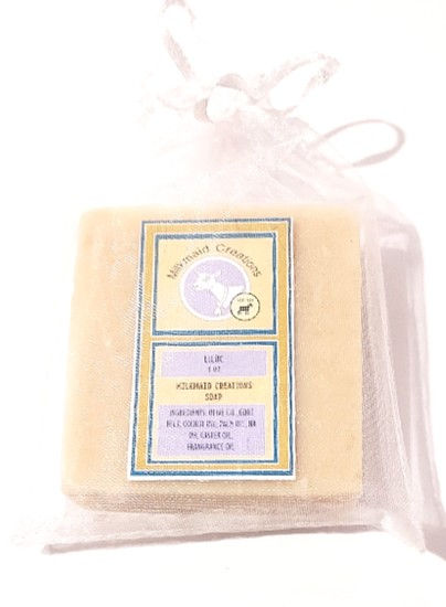 Thumbnail: MC-10 "Lilac" Naturally Scented Goat Milk Soap for Sensitive Dry Skin