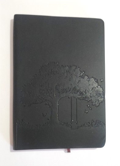 Thumbnail: 1351-3 Padded Leather Tree of Life  Journal Notebook  6"x4"