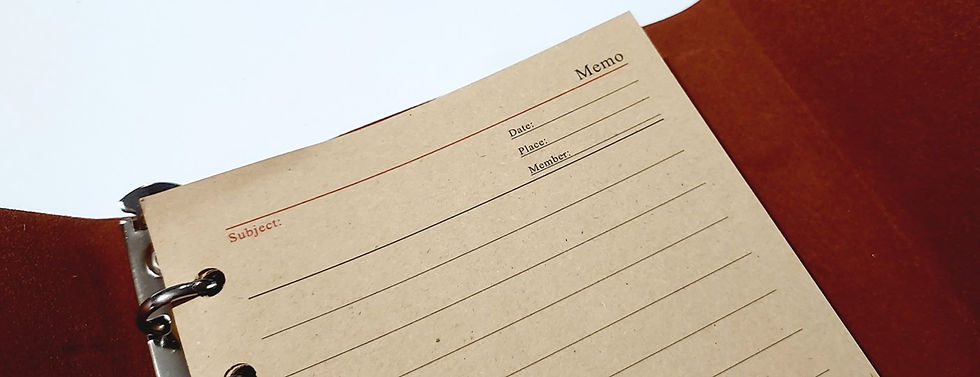 Thumbnail: 1209 True Crime Case Profile Faux Leather Notebook (Refillable)