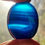 Thumbnail: 1005 Beautiful Blue Agate Meditation Polished Stone - 2 Inches