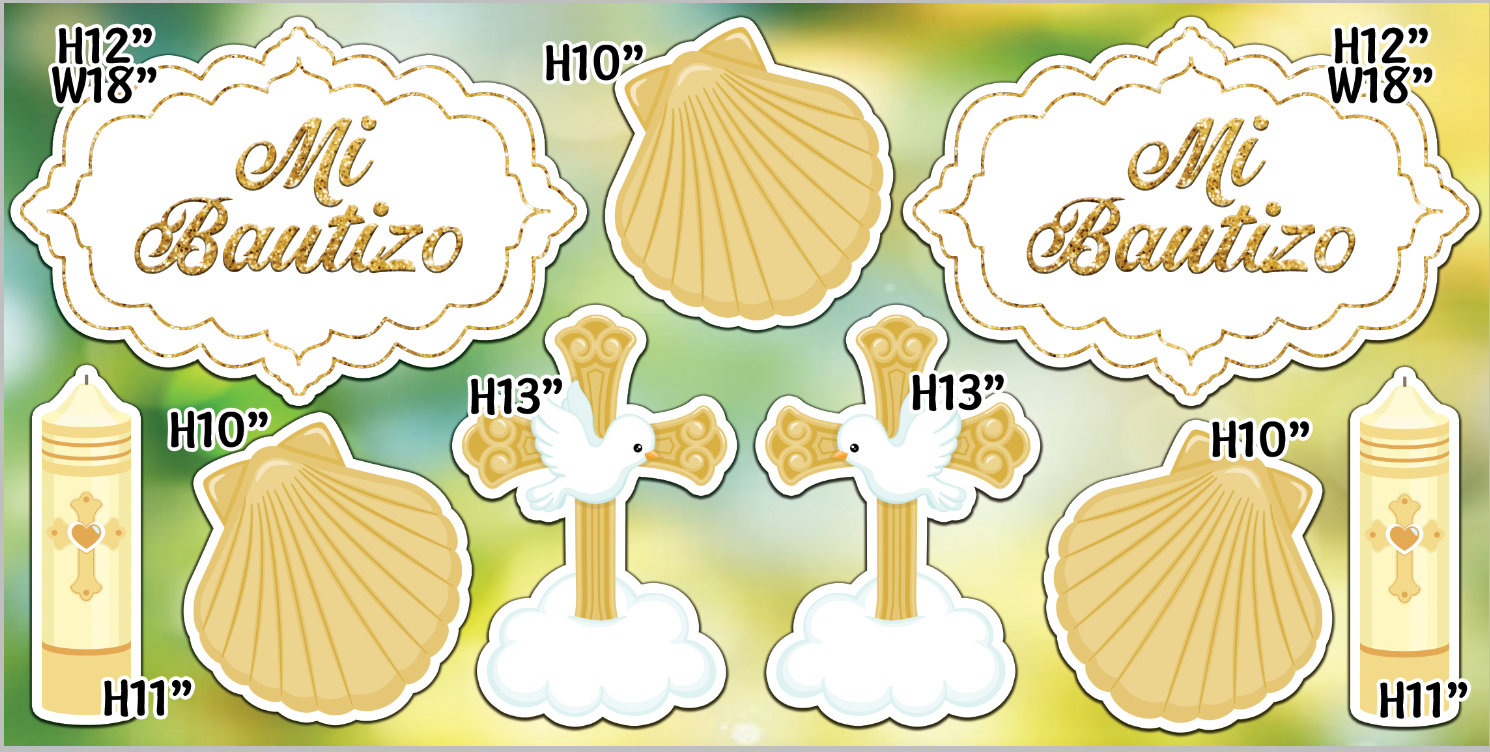 AB Mi Bautizo set