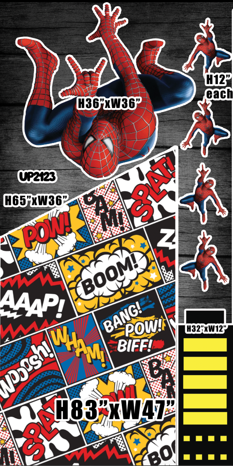 UP2123(SB) Spiderman Superhero