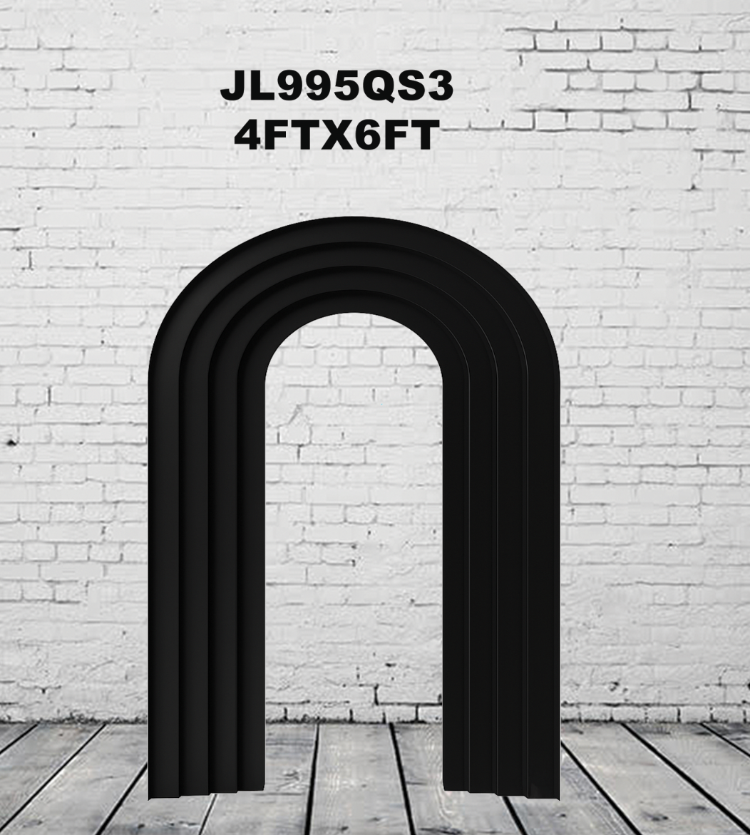 JL995QS3 SB BLACK 3D ARCH PANEL