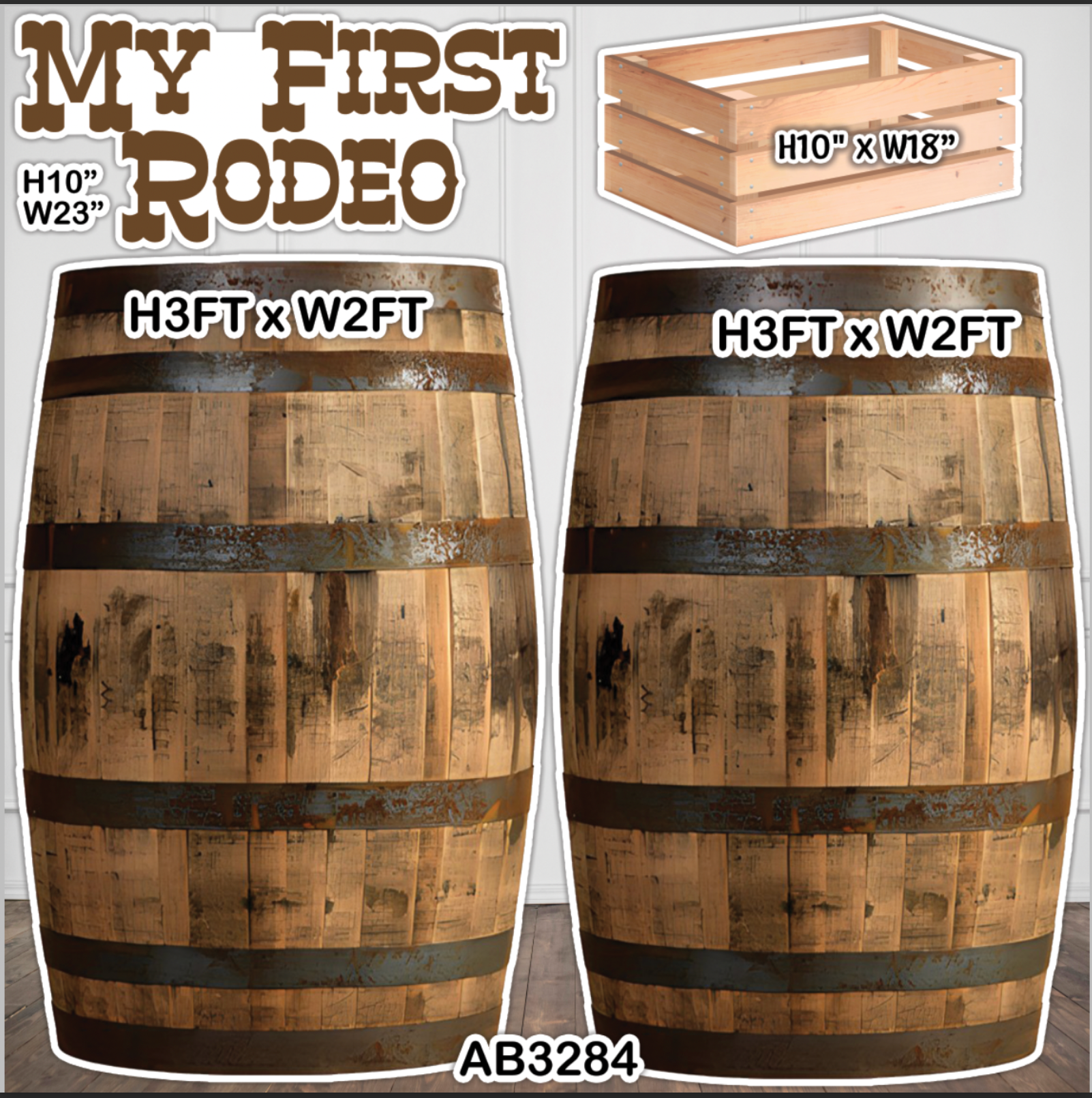 AB3284 MY FIRST RODEO Western HS