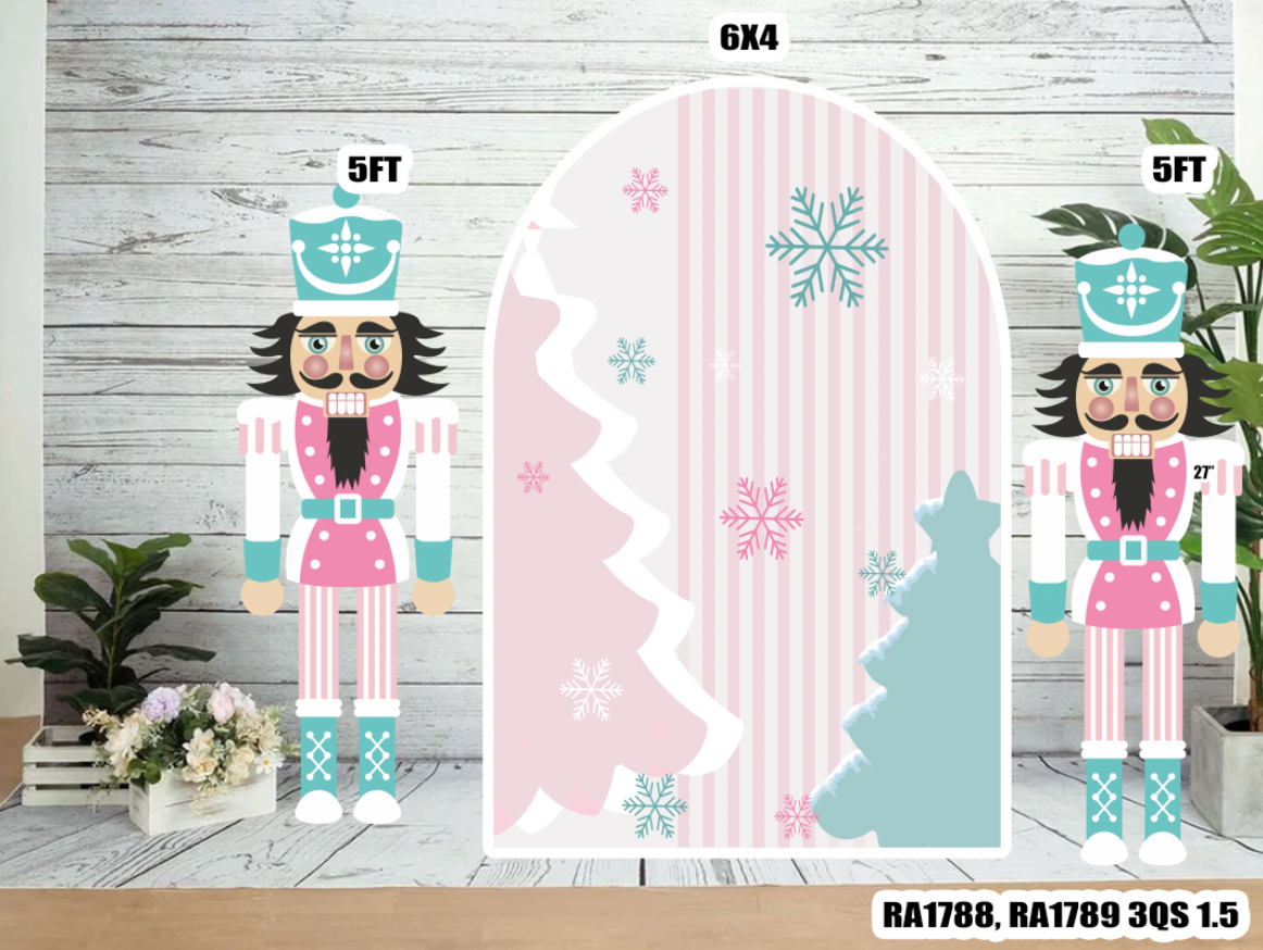 Christmas Cascanuces 5ft, panel 6x4ft