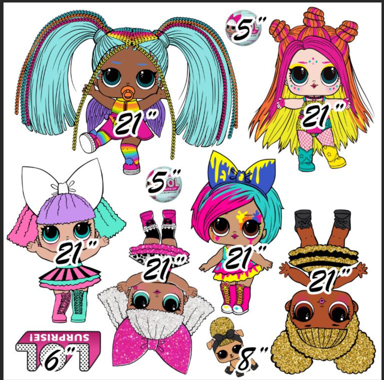 UP087 HS LOL DOLL