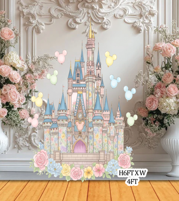 RA2867 CASTLE DISNEY 6X4 SB
