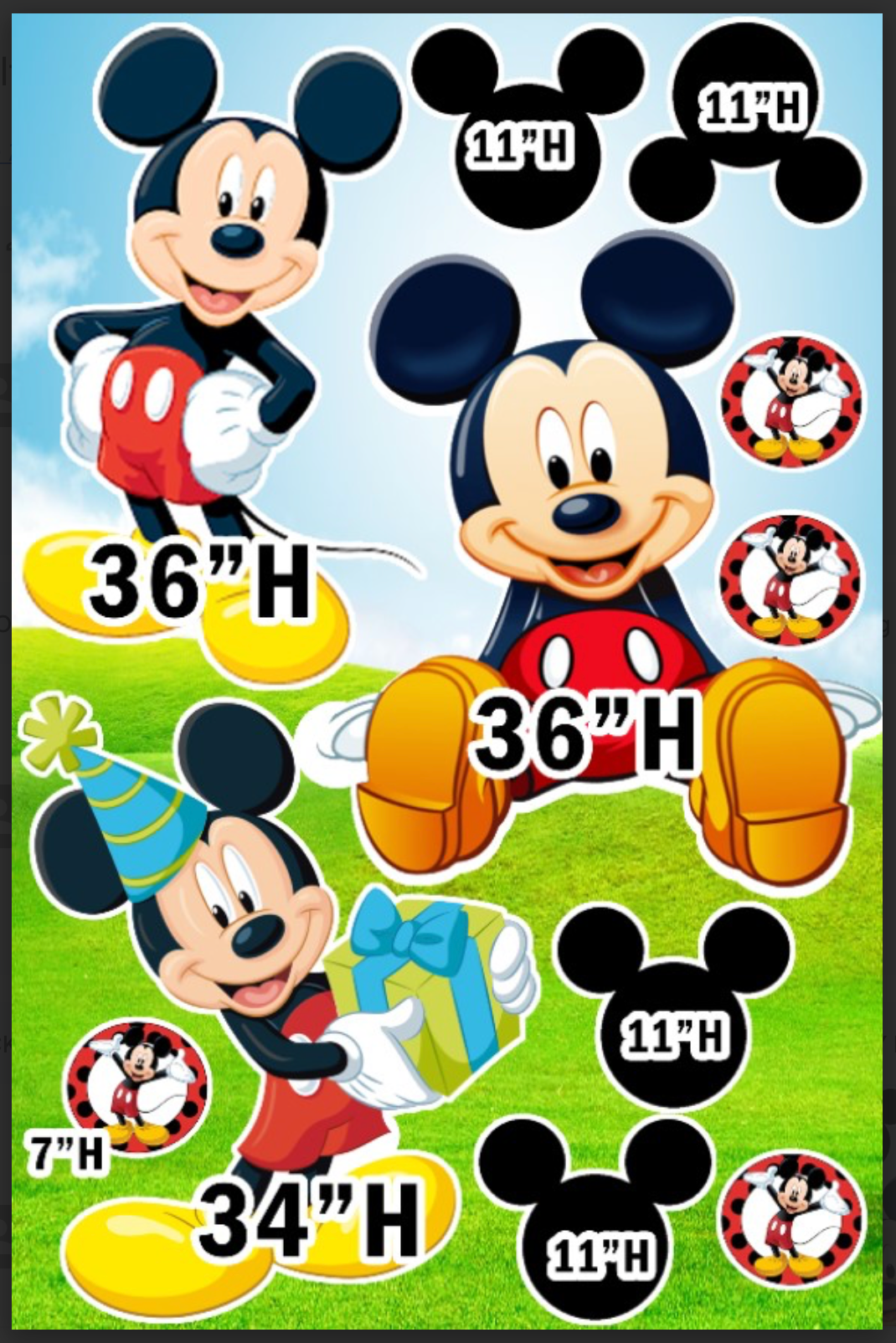 UP786 MICKEY MOUSE AND