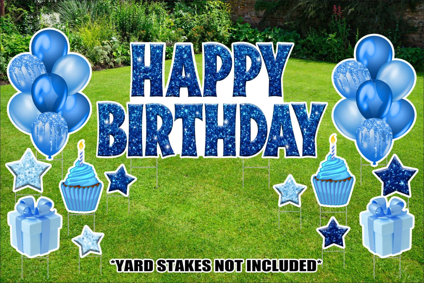 D218 QS3 Happy Birthday Sign