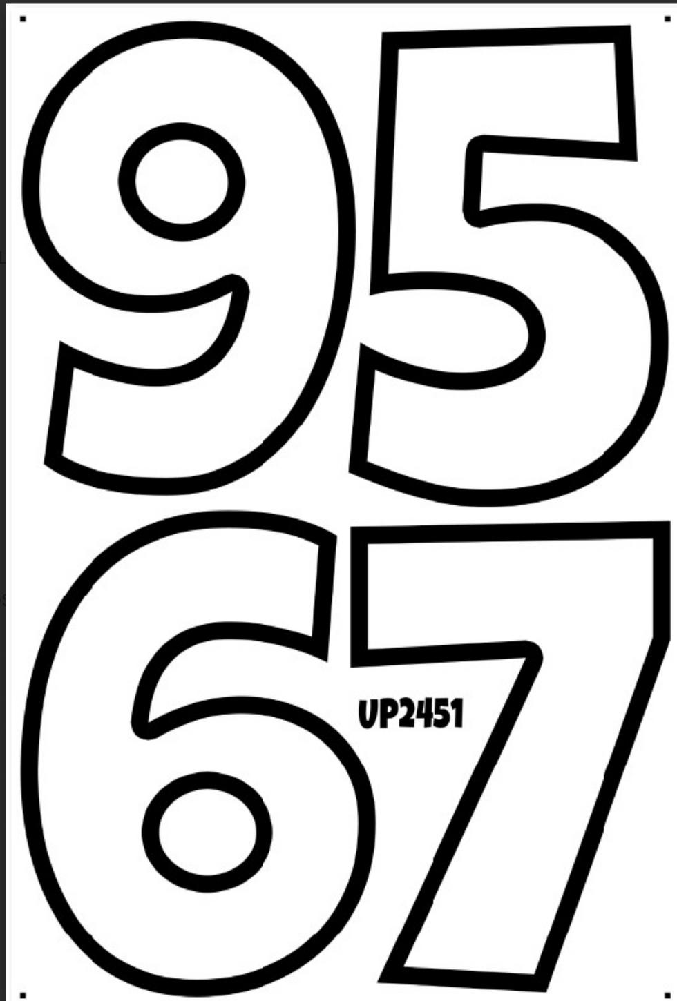 UP2451 3QS SCHOOL NUMBERS
