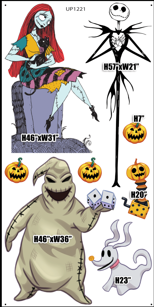 UP1221FS (SB) Nightmare before christmas