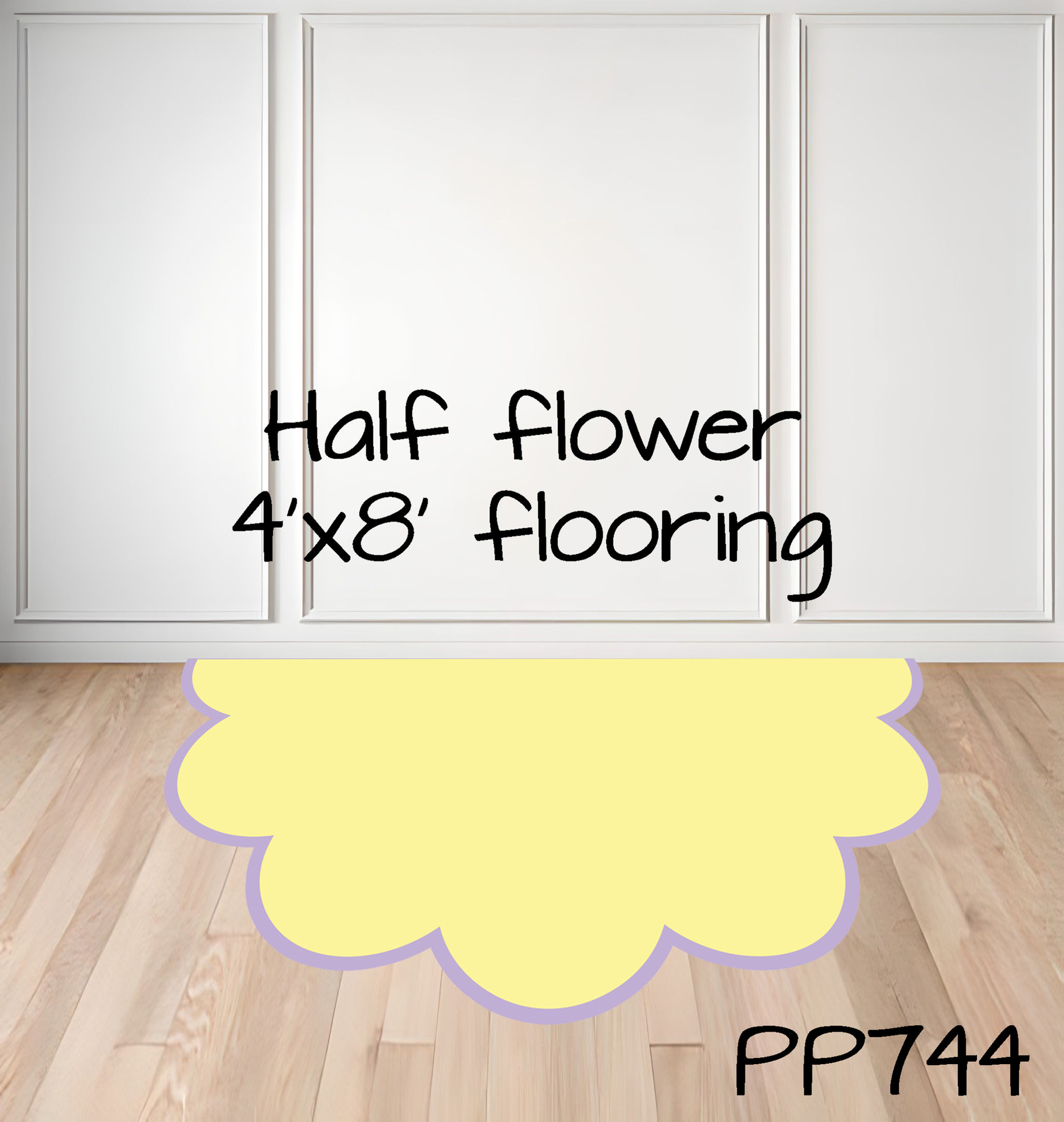 PP744 (SB)) FS FLOWER YELLOW FLOOR panel