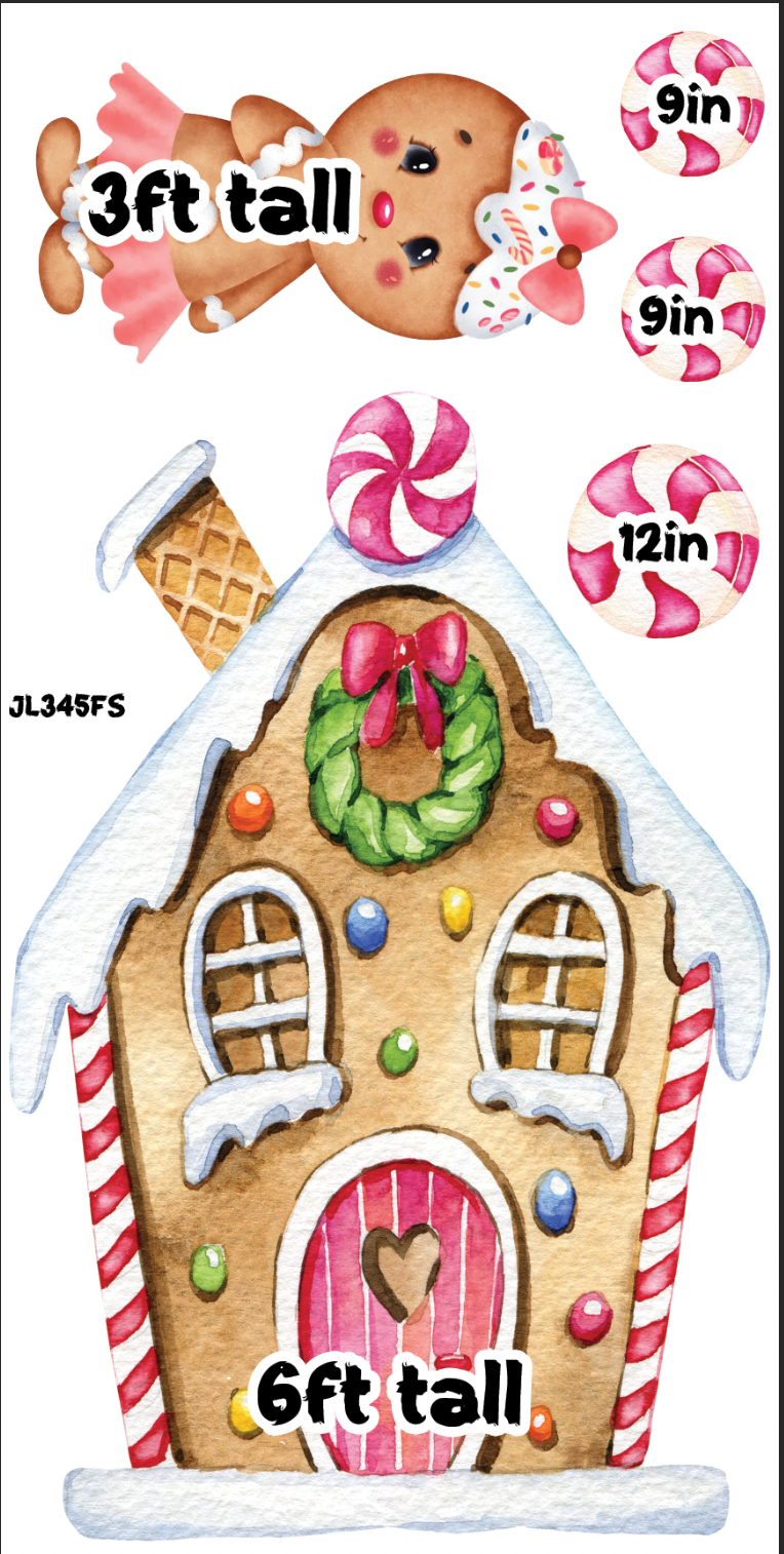 gingerbread house JL345FS