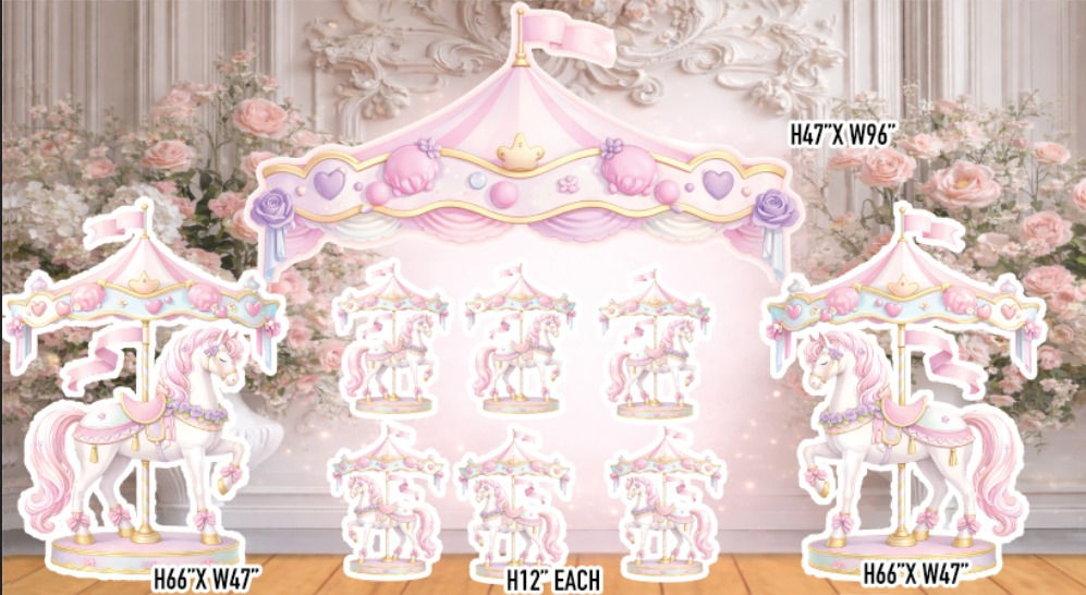 RA3821 SB , RA3821 SB MIRRIOR RA3823 SB CAROUSEL HORSES PINK SB