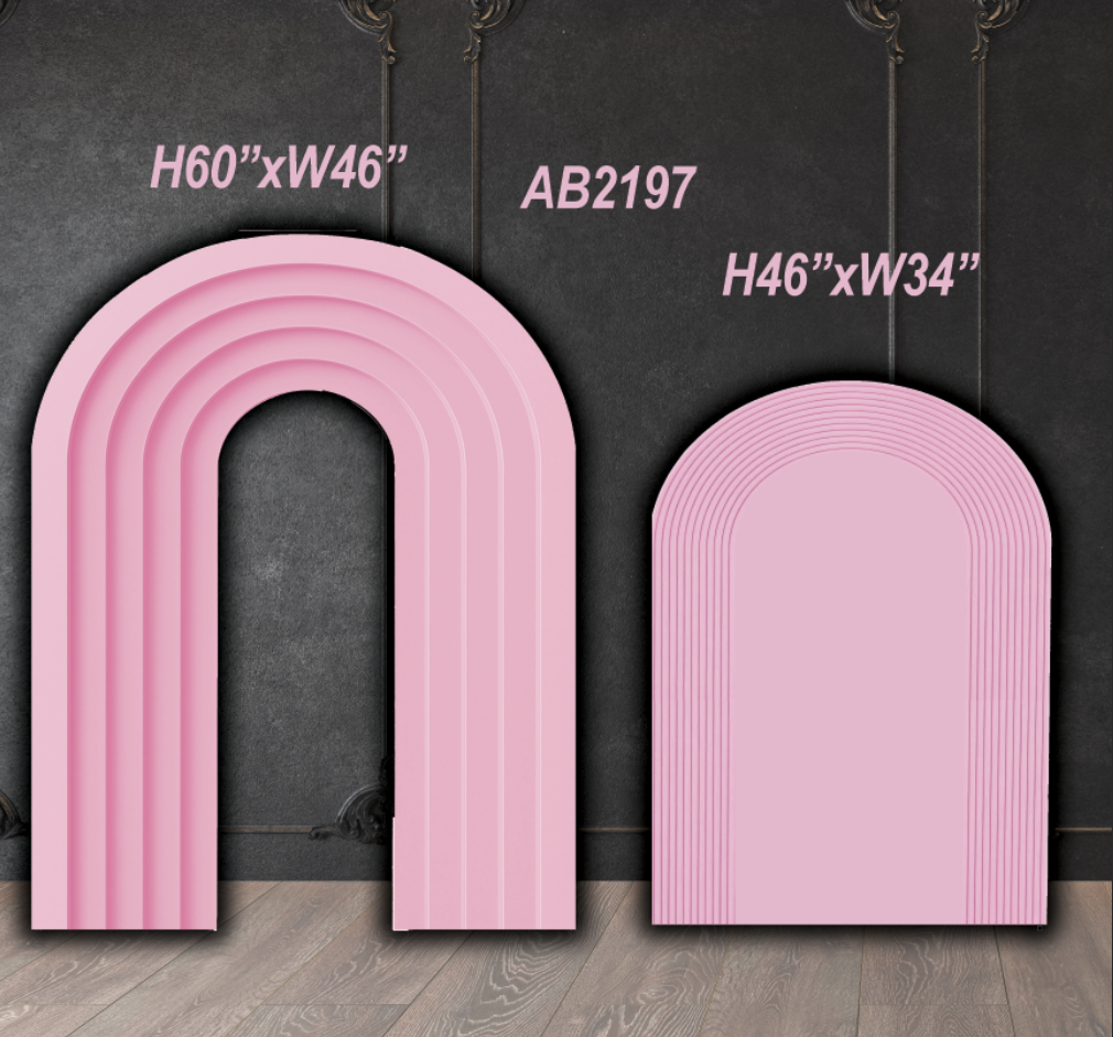 AB2197FS pink ripple open arch sb