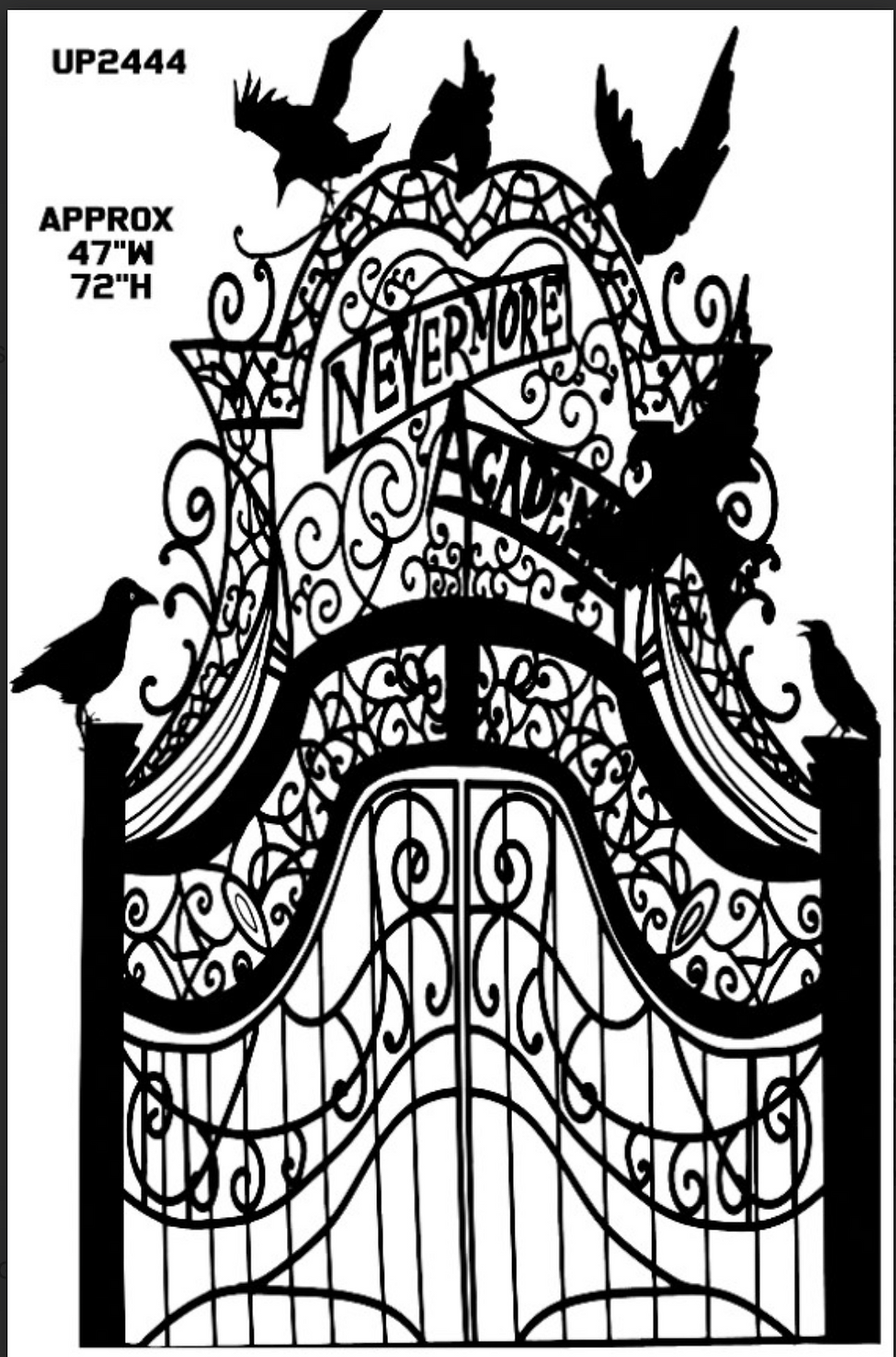 UP2444 (SB)Gate Wednesday Adams