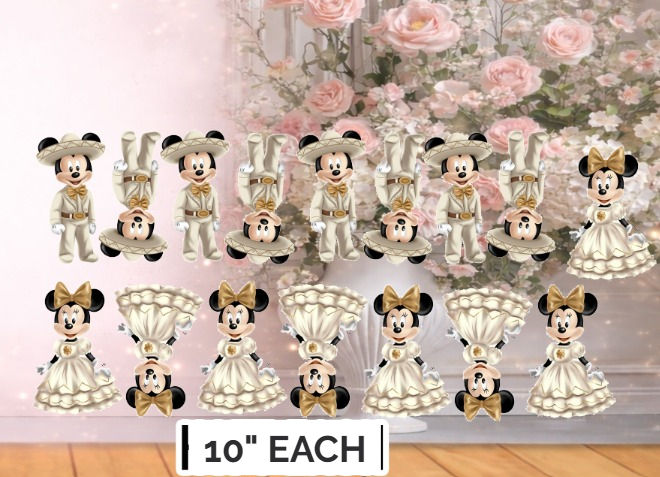 RA3851 MICKEY CHARRO QS CENTERPICES