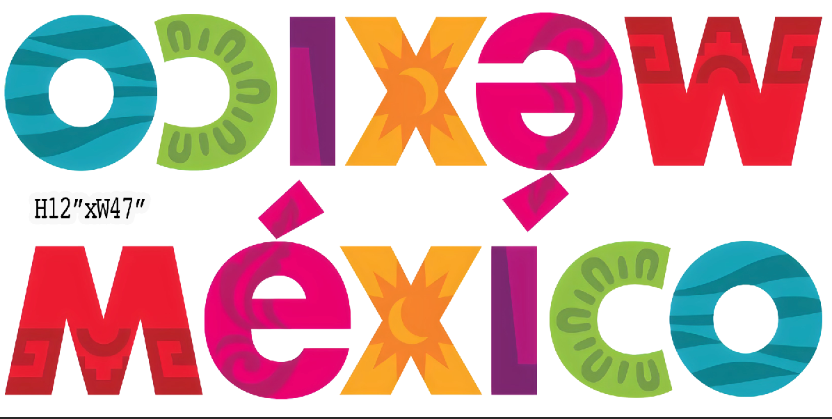 YC760QS Mexican Culture, cinco de mayo Mexico sign