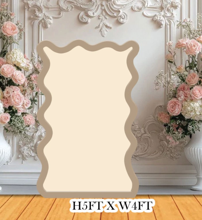 RA2734 Wavy Panel 5X4 SB Brown