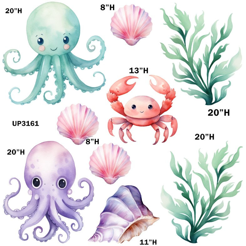 UP3161 under the SEA ANIMALS ocean fish