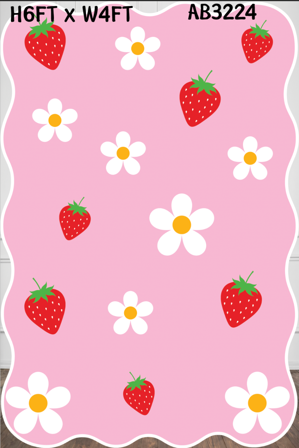 AB3224QS3 SB STRAWBERRY PINK PANEL