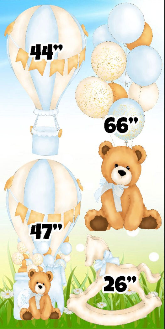 Thumbnail: It's a Boy Blue teddy Bear RA935, RA936, RA937 baby shower