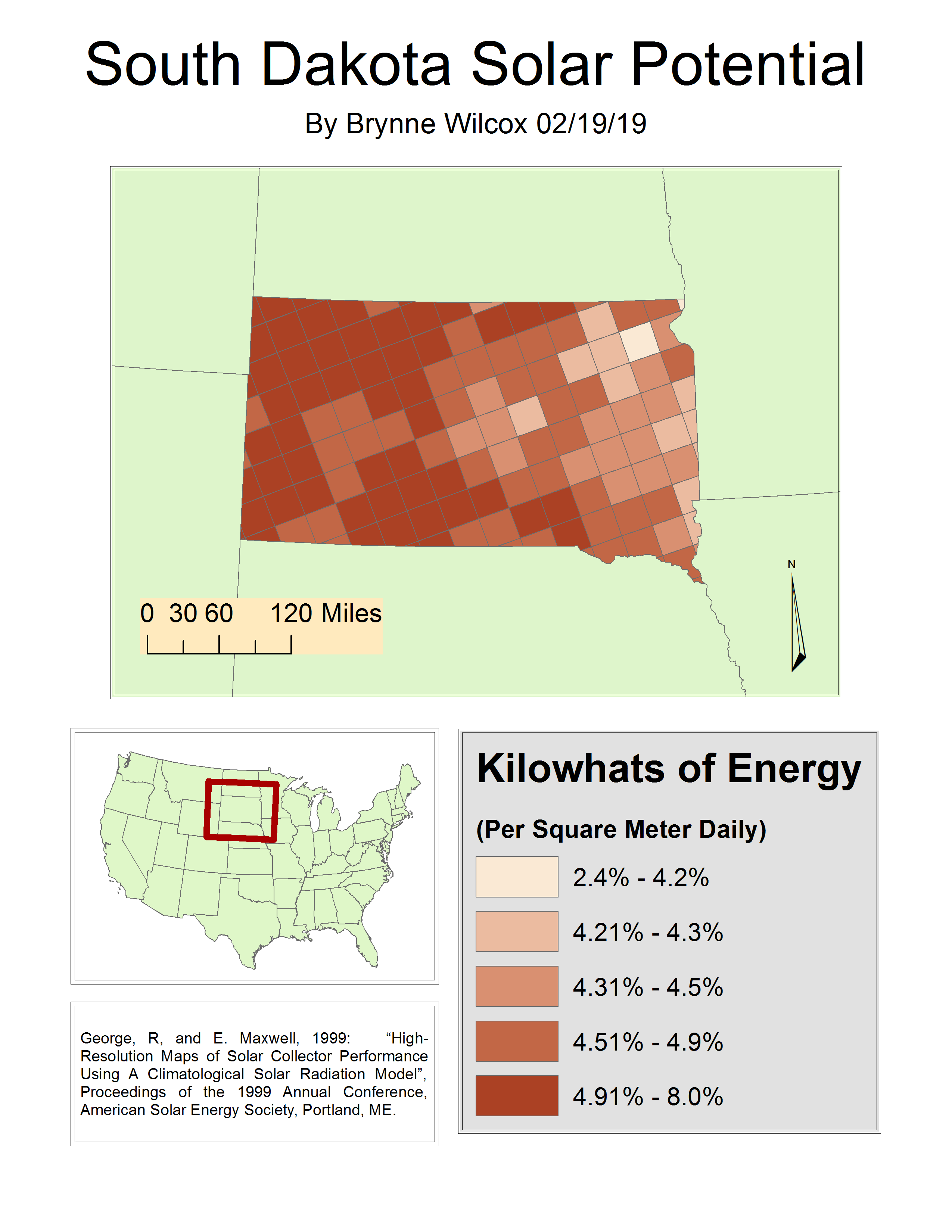 Solar Potential of South Dakota