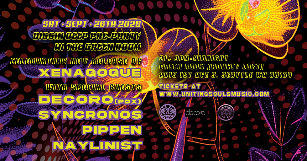 Diggin Deep Pre-Party : Live Music in the Green Room!