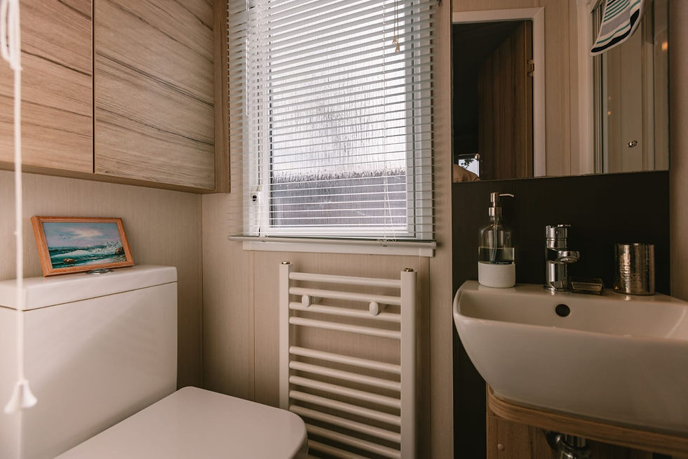 The bathroom off the Master Bedroom