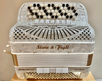 Siwa & Figli Piccolina White Star - Accordions by De Vincenzo - Miami, FL