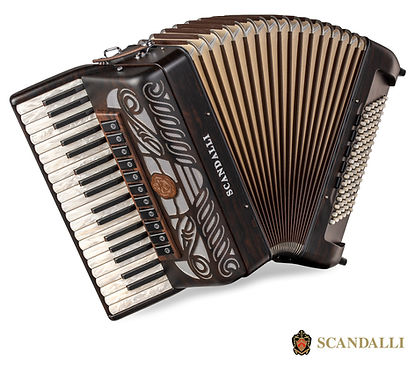 Scandalli Tierra Ziricote, Accordions Heaven, Miami, Fl
