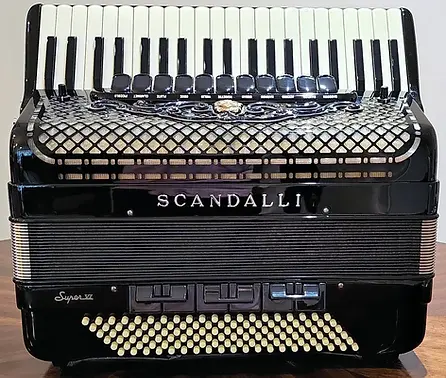 Scandalli Super VI - Accordions by De Vincenzo, Miami, FL
