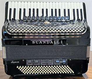 Scandalli Super VI  Wooden Casotto & Internal Mics -  Accordions by De Vincenzo, Miami,  FL