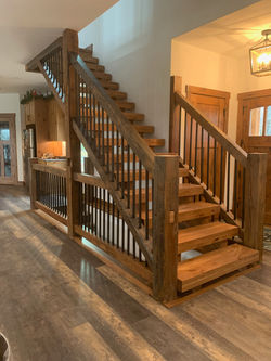 Reclaimed Timber Stairs