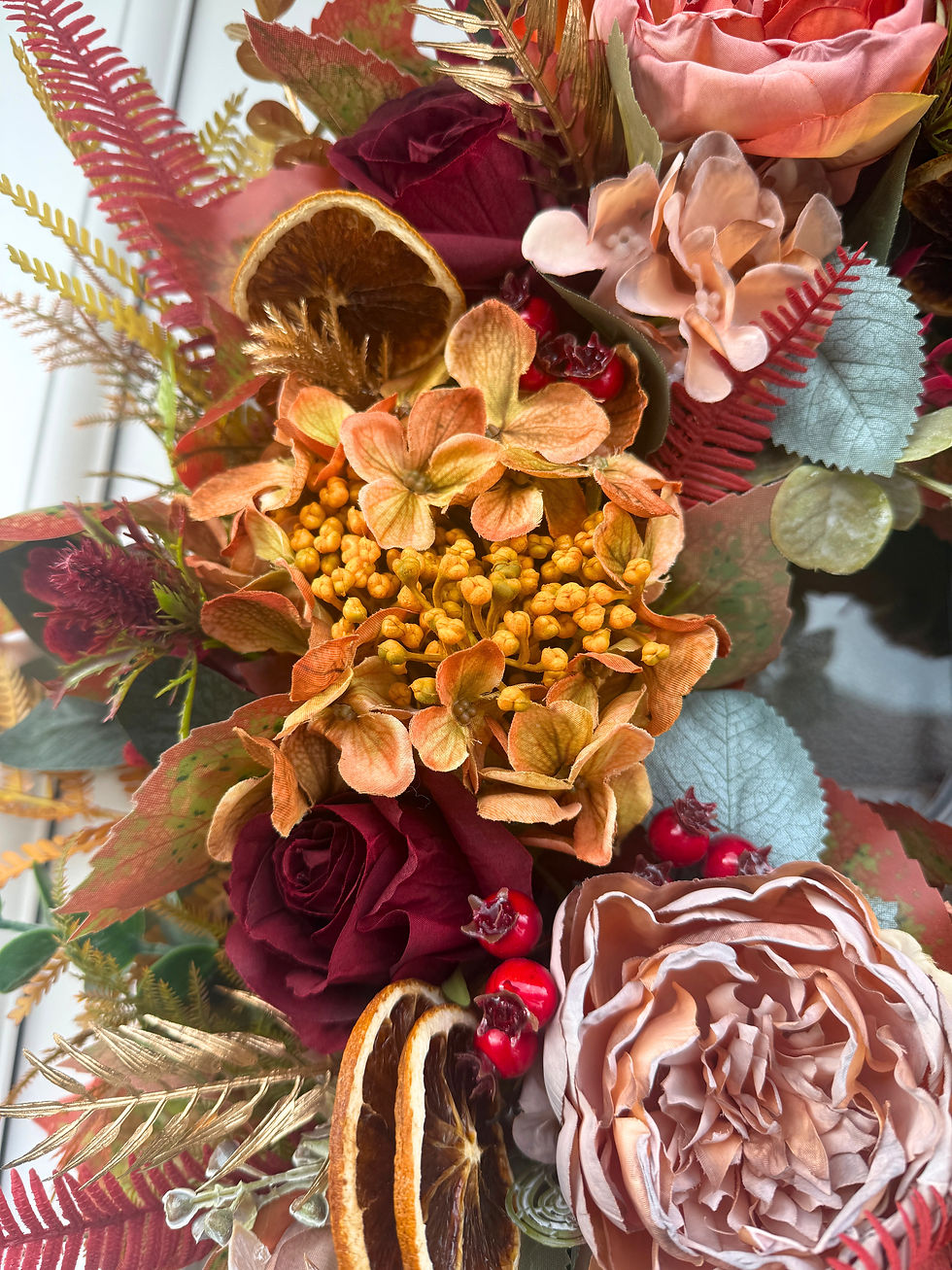 Thumbnail: October Blush Wreath – 60 cm