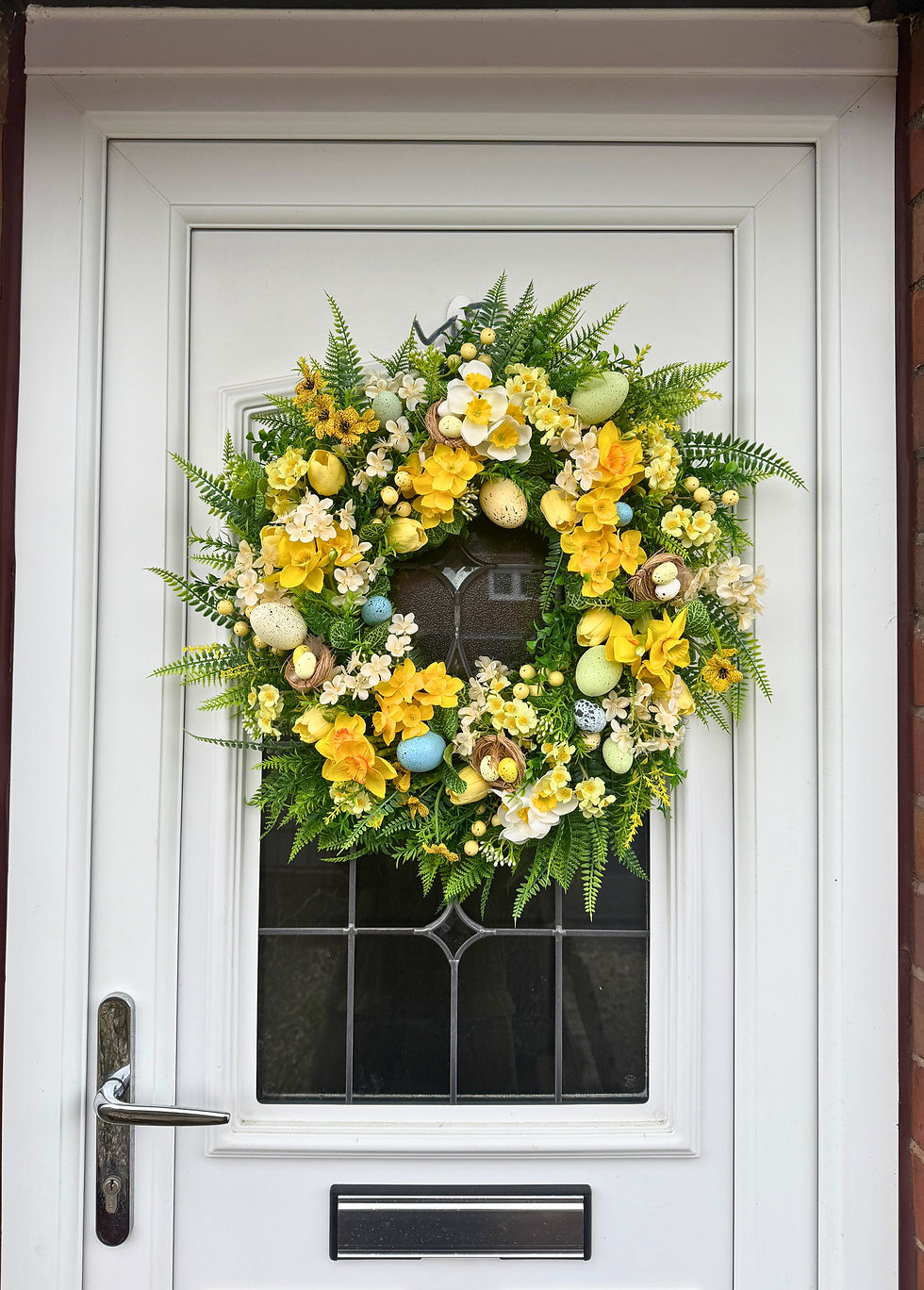 Thumbnail: Sunny Nest Easter Wreath – 60 cm